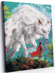 Картина по номерам 40*50 "Страж" (24 цвета)