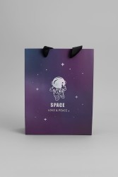 Пакет подарочный «Love&Space», (18*23*11)