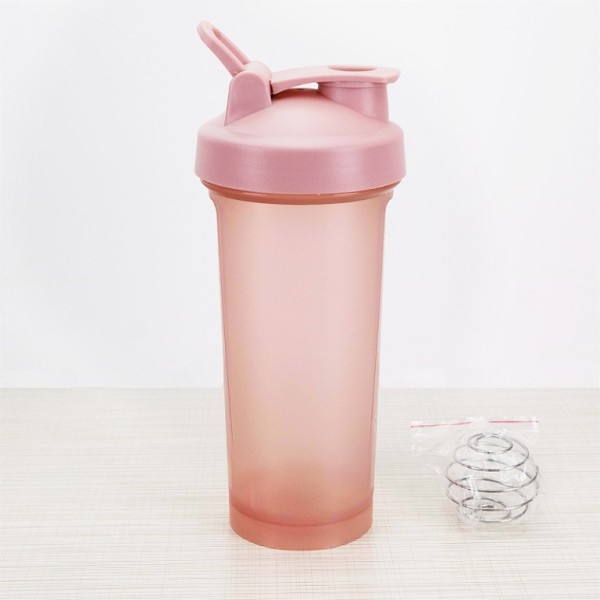 Спортивный шейкер "Beautiful life", pink (600 ml) 