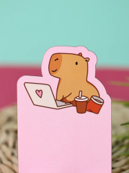 Подставка под телефон/планшет «Capybara works»