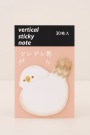 Блок стикер для записей "Birdie", orange