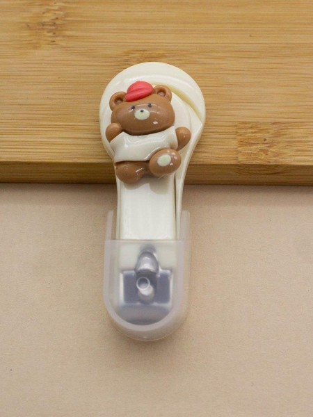 Маникюрный инструмент "Cute bear", white 