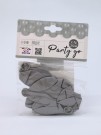 Набор воздушных шаров 10 шт. "Unified joy pack", premium gray (25 см)