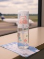 Дорожная бутылочка "Cute bear", red (60 ml)