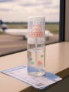 Дорожная бутылочка "Cute bear", red (60 ml)