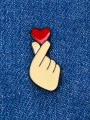 Значок металлический iLikeGift "Heart in hands"