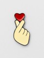Значок металлический iLikeGift "Heart in hands"