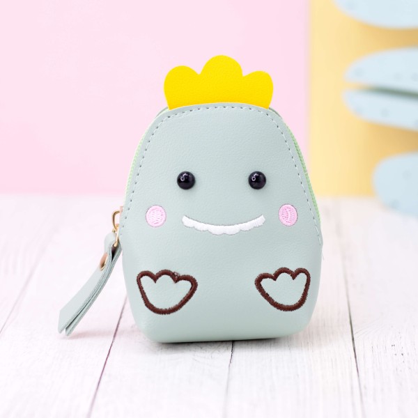 Кошелёк "Dino smiling", green 
