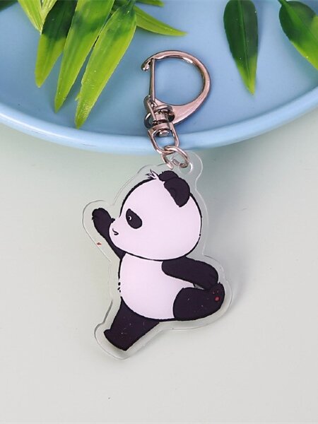 Брелок акриловый iLikeGift "Panda Charging" 