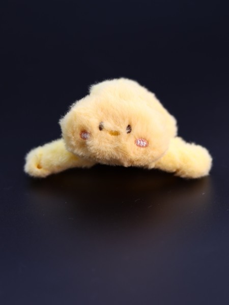 Заколка-краб "Chick", yellow (14 см) 