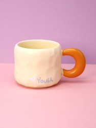 Кружка «Youth flower», beige