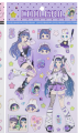 Наклейки" Anime lilac" (22*12 см)