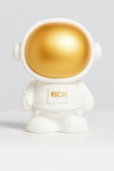 Копилка «Astronaut», gold, (18 см), пластик