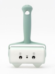 Ролик для чистки одежды в футляре iLikeGift "Cute blue cat", 10 см*60 листов