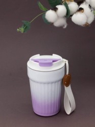Термокружка "Lovely day", purple (380 ml)