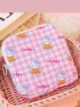 Косметичка "Lovely day", pink (12.5*12.5 см)