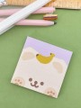 Блок стикер для записей "Cute friends", purple