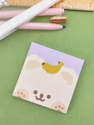 Блок стикер для записей "Cute friends", purple