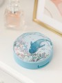 Контейнер для линз «Whale», blue berries
