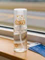 Дорожная бутылочка "Cute cat", brown (60 ml)