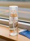 Дорожная бутылочка "Cute cat", brown (60 ml)