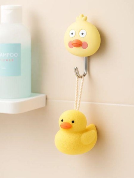 Крючок на липучке «Duck yo», yellow 