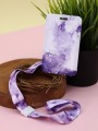 Футляр для карт на ленте "Watercolor fantasies", purple