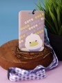 Футляр для карт на ленте "Duck cute 100 %"